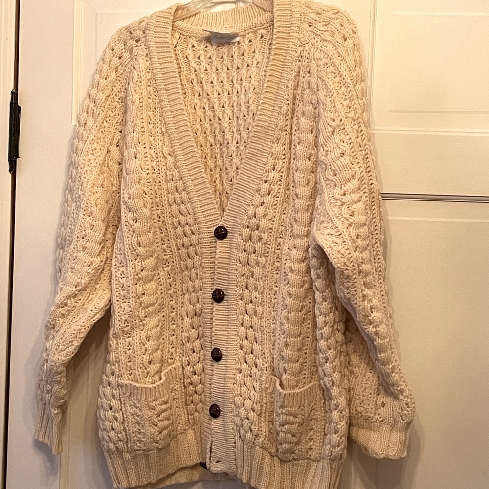 Forge House Vintage Wool Fisherman’s Sweater